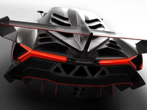 Back, Lamborghini, Veneno