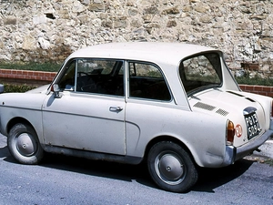 white Left, Autobianchi Bianchina, mildew, HAND