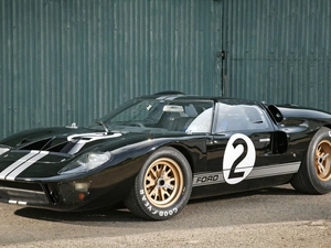 GT 40, Automobile, Black