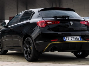 Back, black, Alfa Romeo Giulietta