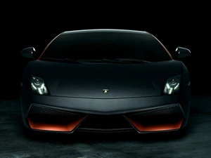 Mat, Lamborghini Aventador, Black