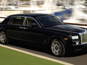 Limousine, Black, Rolls-Royce Phantom