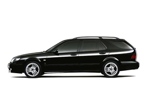 Combi, Black, Saab 9-3