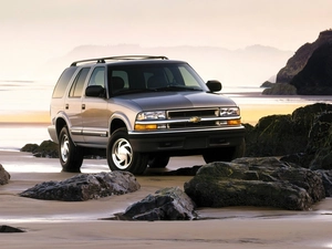 4x4, Brown, Chevrolet Blazer