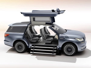 2016, Lincoln, Navigator, blue