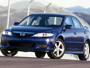 Blue, Mazda 6