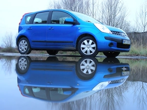 blue, Nissan Note