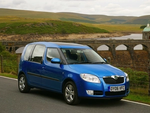 Blue, Skoda Roomster