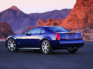 blue, Cadillac XLR