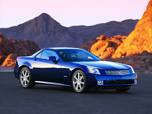 blue, Cadillac XLR