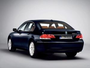 Black, BMW 7, E65, Mat