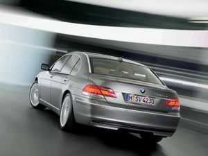 Gray, E66, tunnel, BMW Series 7