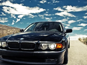 Clouds BMW 7, BMW, Way