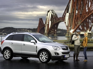 water, Opel Antara, bridge