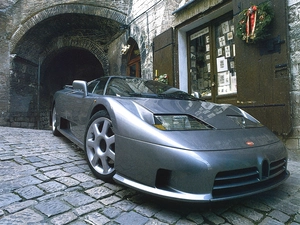 headlights, Bugatti EB 110, Mask