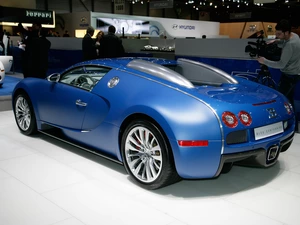 presentation, Bugatti Veyron Bleu Centenaire