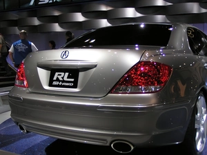 Back, Acura RL, bumper