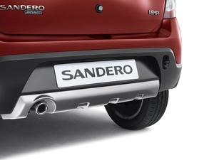 Back, Dacia Sandero, bumper