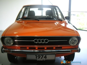 Front, bumper, chrome, Audi 50