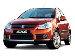 front, Suzuki SX4, bumper