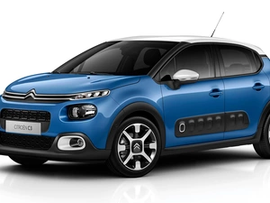 2016, blue, Citroen C3