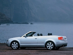 lake, Audi A4, Cabrio