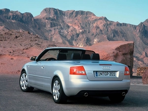 Silver, Audi A4, Cabrio