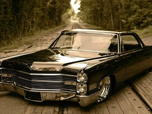 Black, chrome, ##, Cadillac DeVille