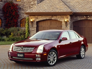 Cadillac STS, garage