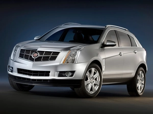 SUV, silver, Cadillac SRX