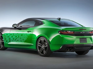 Camaro, Green, Chevrolet
