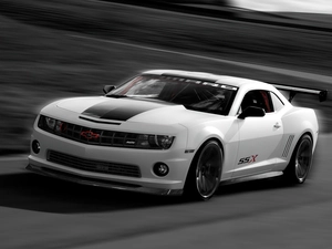 SSX, White, Chevrolet Camaro