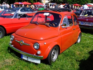 Red, Carrier, chrome, Abarth 595