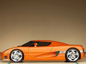 Right profile, Koenigsegg, CCR