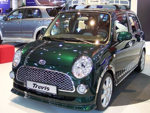 aerial, Daihatsu Trevis, checkerboard
