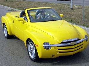 Chevrolet, Yellow, Pickup