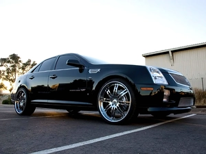 @, Cadillac STS, Chrome