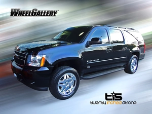 @, Chevrolet Suburban, Chrome