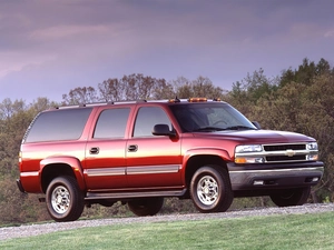 bumper, Chevrolet Suburban, Chrome