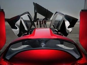 Glass, Citroen C-Metisse, Rear