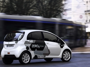Street, Citroen C-Zero, Town