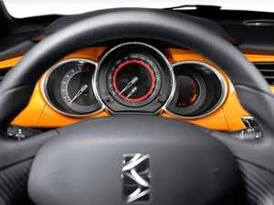 Citroen DS3, clocks