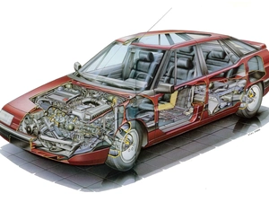 Citroen XM, section