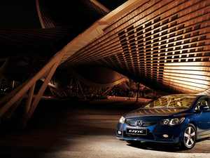 roofing, Blue, Honda Civic