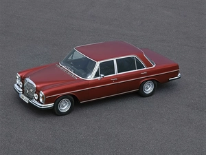 claret, Mercedes SEL