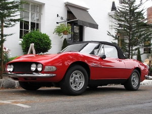 Fiat Dino, Red, classic