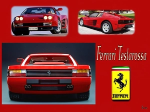 Photo, Ferrari Testarossa, conglomerate