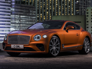 coupe, Brown, Bentley Continental GT V8