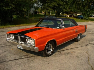 america, Orange, Dodge Coronet