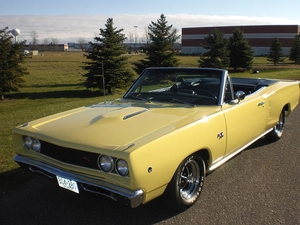 Cabriolet, Yellow, Dodge Coronet